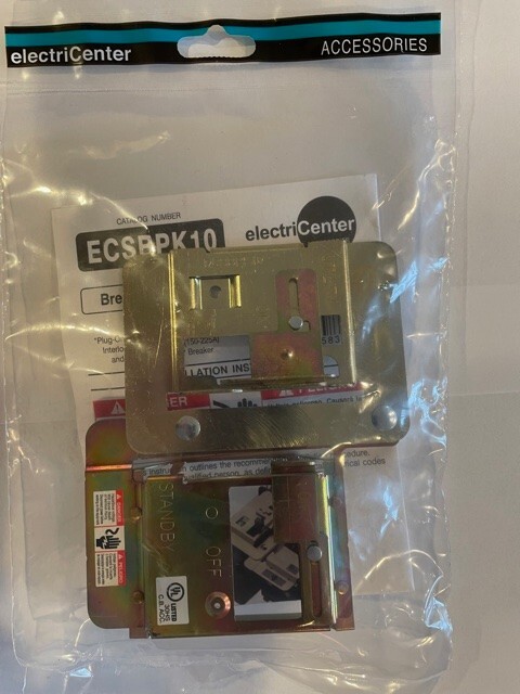 Siemens Generator interlock ECSBPK10 200 Amp for Plug On Neutral Panel Post 2020