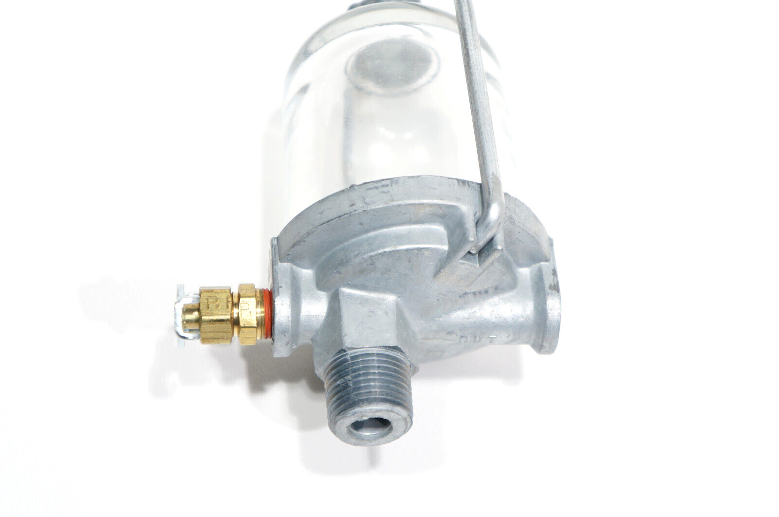 Parker Racor 035-RAC-159 Diesel Gasoline Clear Bowl Fuel Filter Water Separator