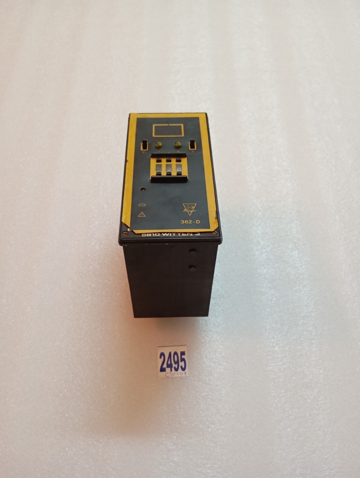 PLEIGER-ELEKTRONIK TYP:362-D CONTROLLER 9343626000 220VAC 0.05A 50-60Hz