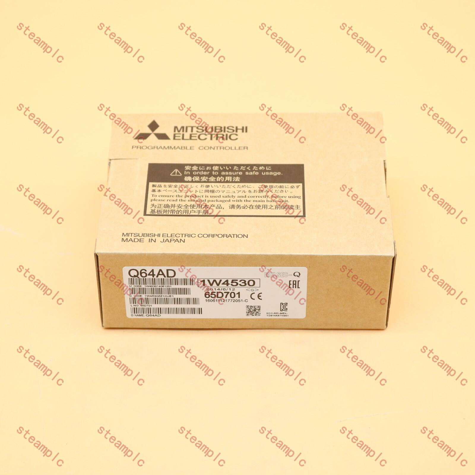 New Mitsubishi Q64AD Digital Conversion Unit 4 Channels 1 years warranty