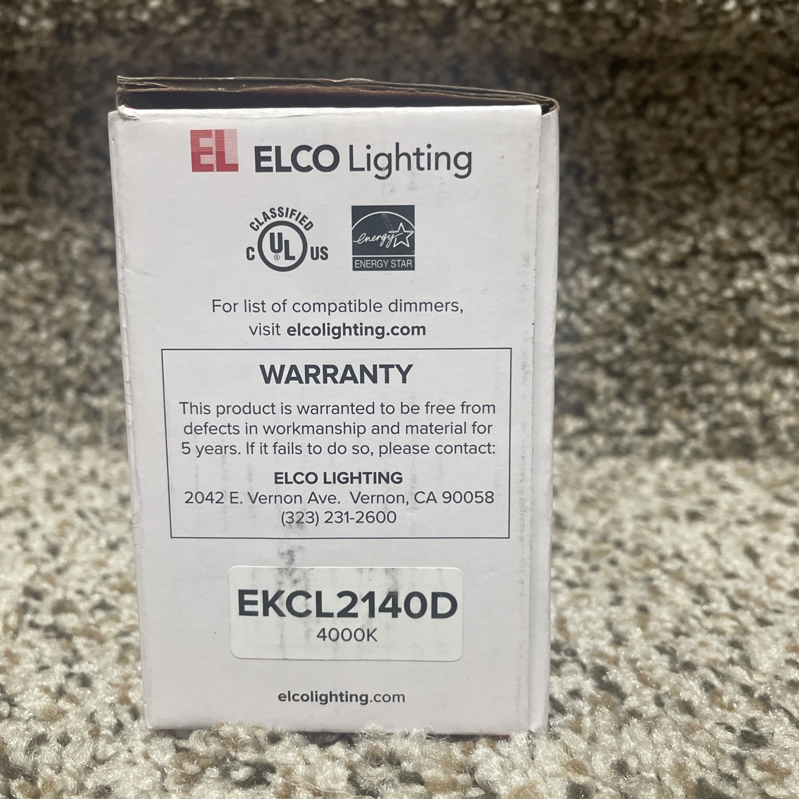 Elco Lighting EKCL2140D Canless Koto LED Module