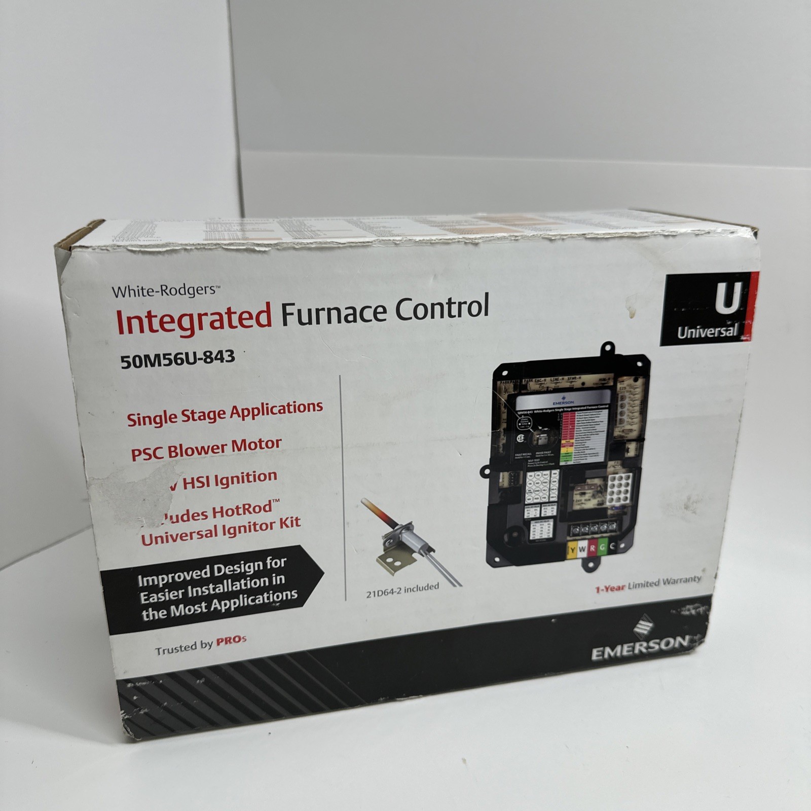 White-Rodgers 50M56U-843 Rodgers Universal Integrated Control