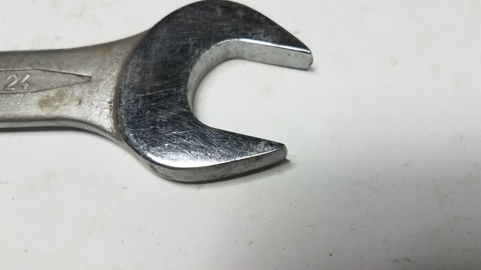 ACESA 702 DOUBLE OPEN ENDED SPANNER, CHROME VANADIUM 27mm X 24mm SPAIN