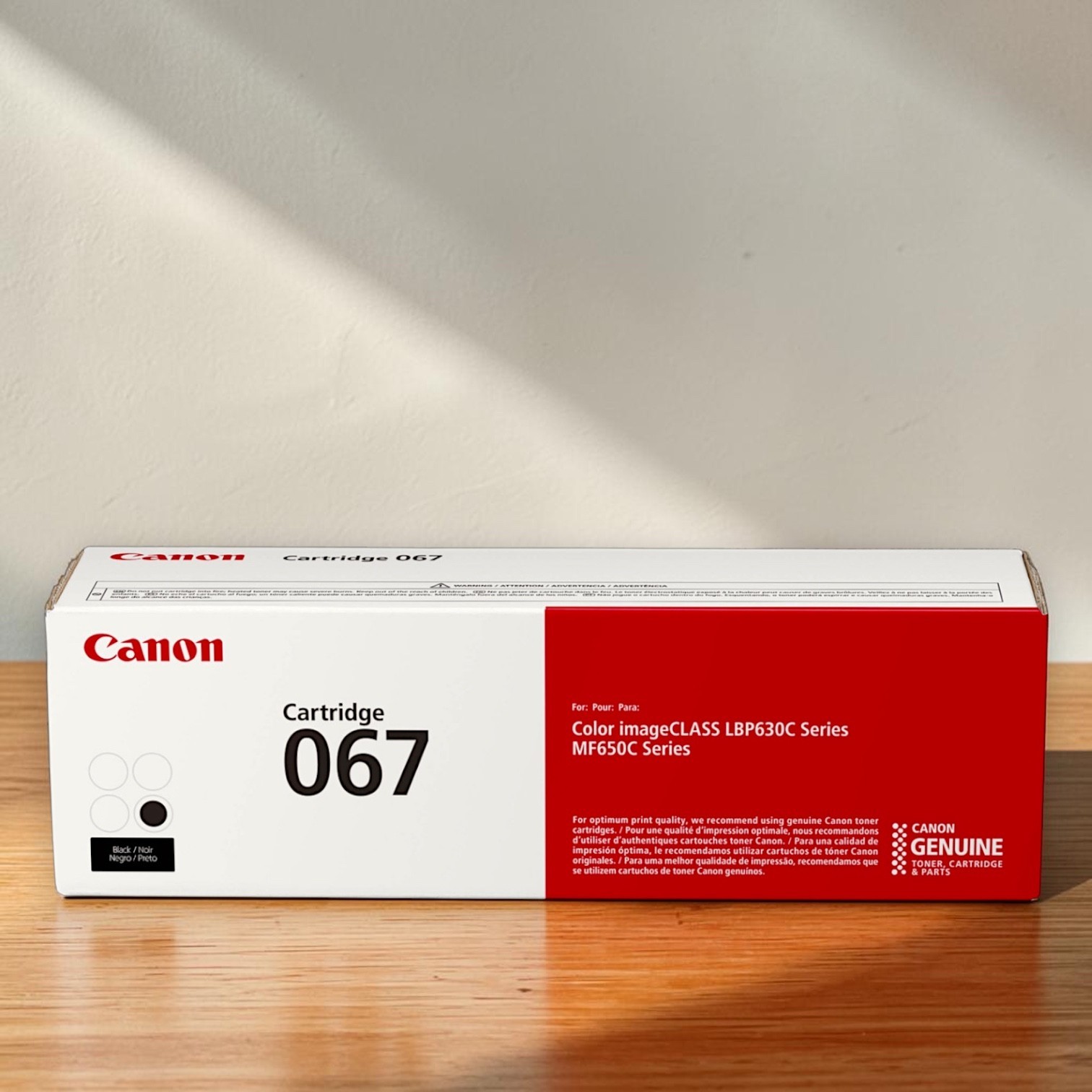 Canon 067 Toner Cartridge Set CMYK 4 Color LPB630C MF650C New Sealed Box