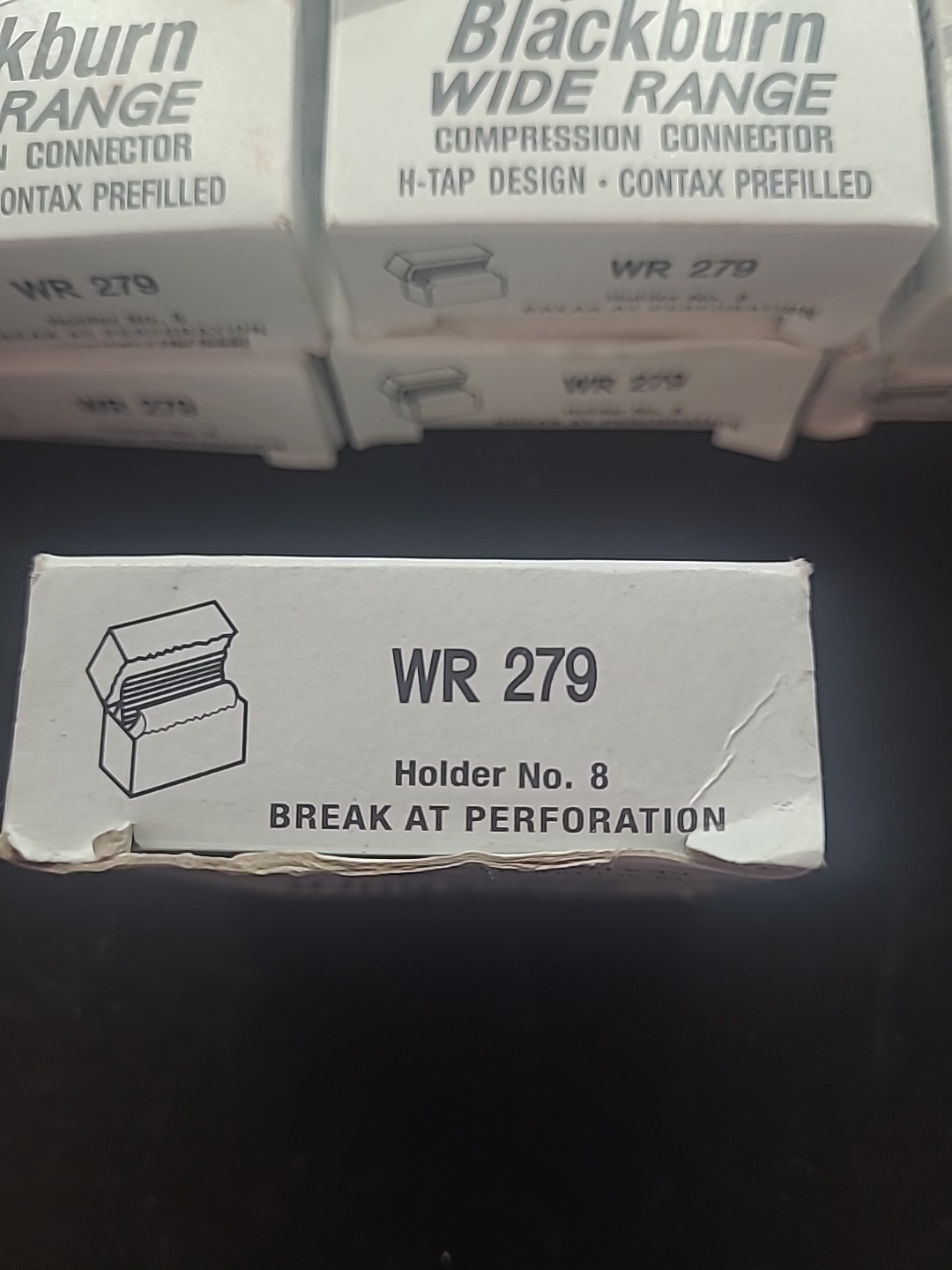 Lot of 25 x Blackburn WR279 Wide Range Compression Connector H-Tap Contax
