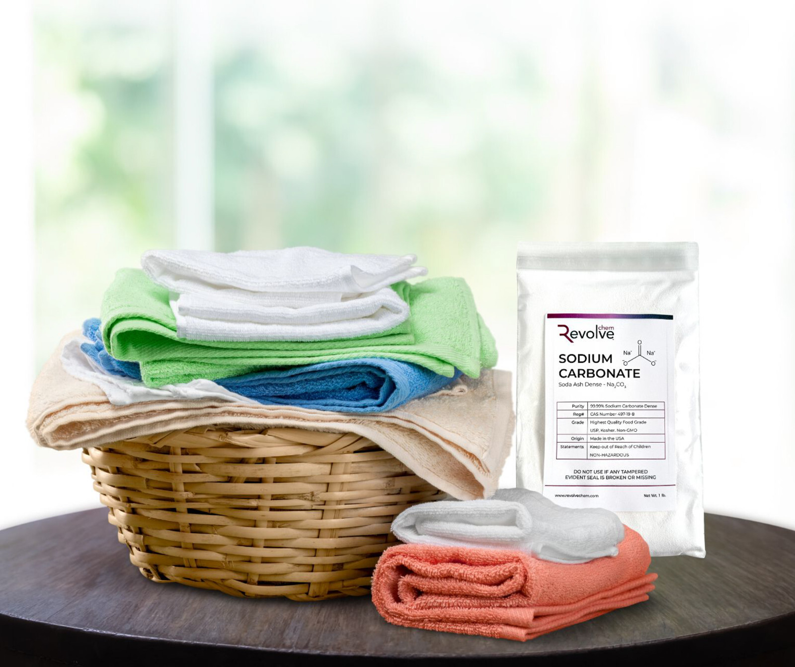 Sodium Carbonate 5 lbs. SODA ASH 99.95% Purity
