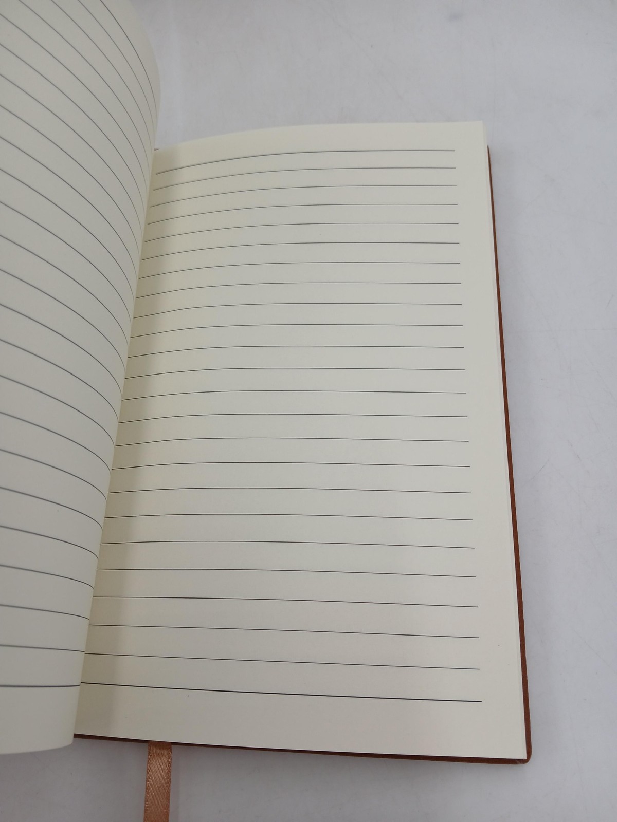 Lot of 14 Faux Leather Notebook Journals Lined Pages Brown Ribbon Bookmark New