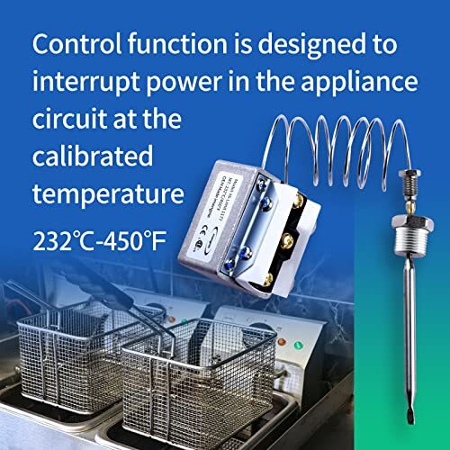 1177 High Limit Fryer Switch Lccm200300000 Deep Fryer Thermostats Parts