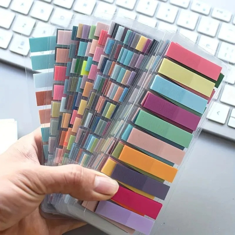 200PCS Page Markers Sticky Index Tabs Book Annotation Bookmark Notes Small Po…