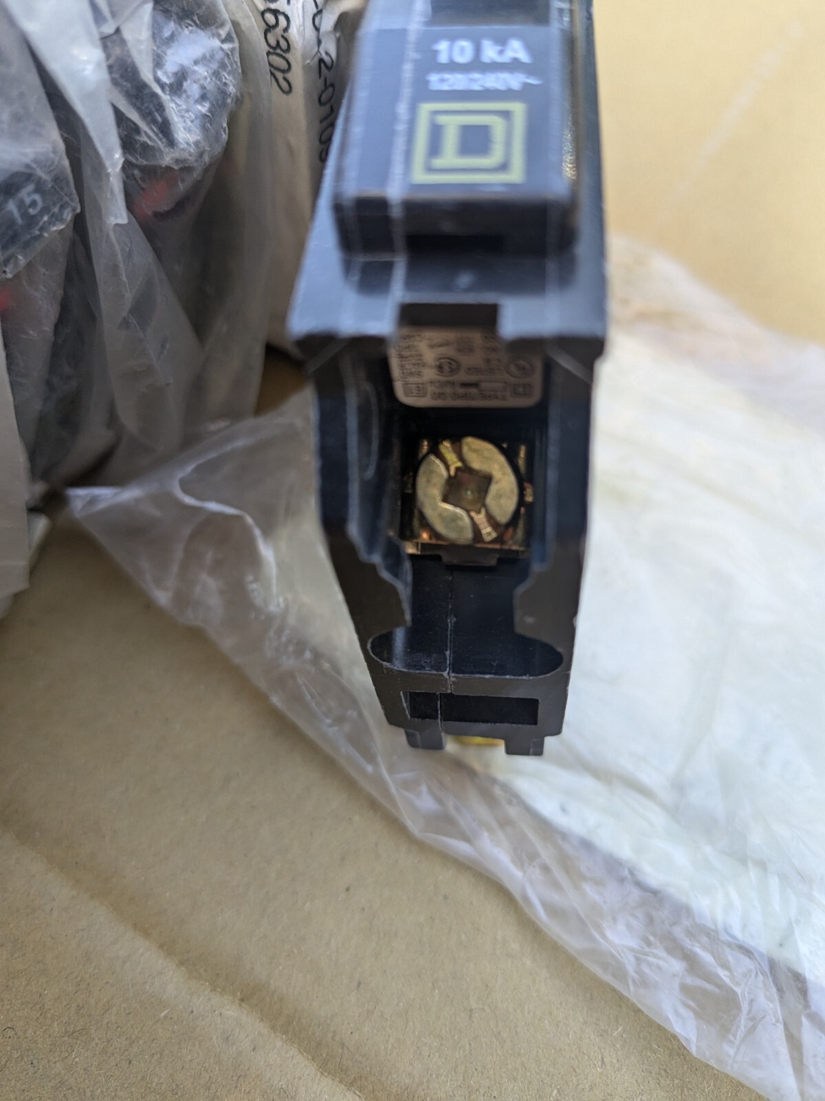 SQUARE D QO115CP QO 15A AMP SINGLE-POLE CIRCUIT BREAKER