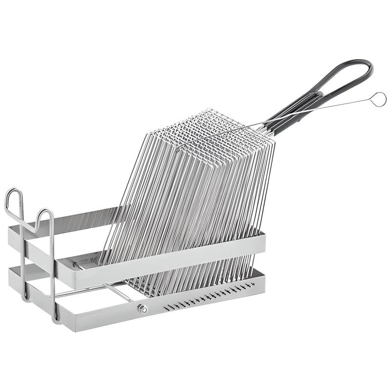OCS Parts 18-Slot Tostada Fryer Basket | 18 1/2″ x 6 5/16″ x 8 1/2″
