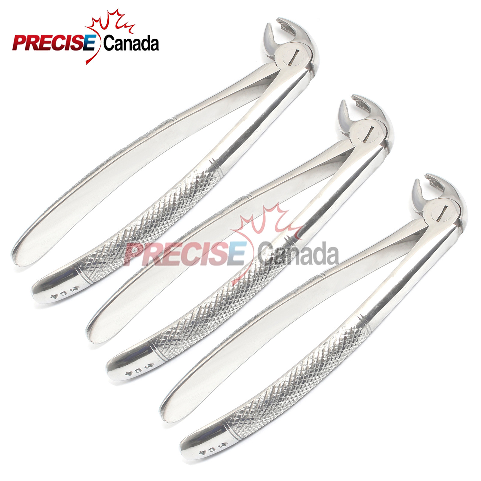 3 Pcs Dental Extracting Mead Forceps MD4 Molar Tooth Surgical New Instruments