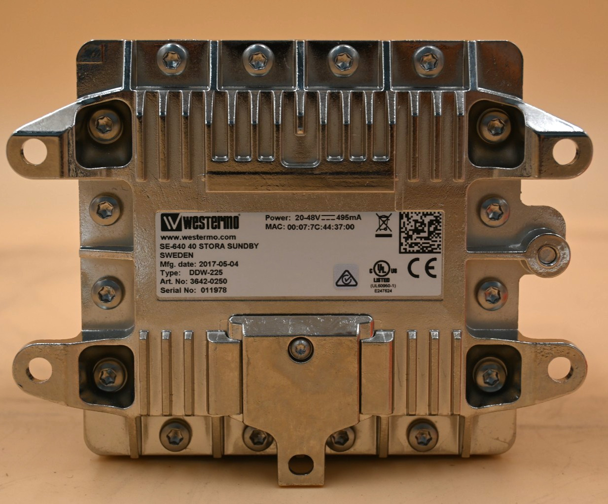 WESTERMO DDW-225 | DDW225 ETHERNET EXTENDER MODULE 20-48V 40693593 3642-0250