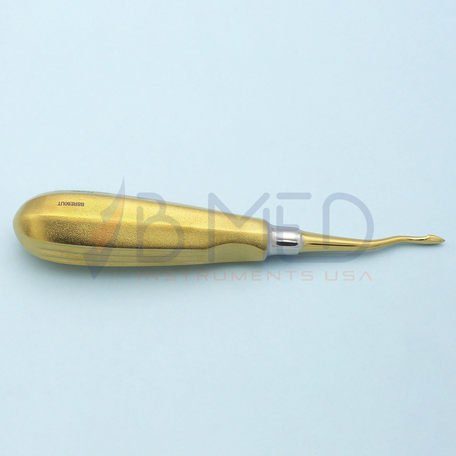 Dental Bernard Spade 60U Titanium Root Elevator Offset Bayonet Back Action Tip