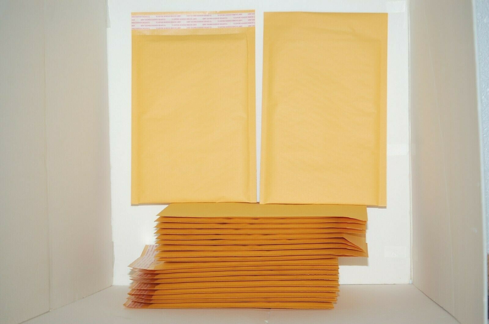 12 each, #5, Self-Seal Kraft Bubble padded Mailers OD: 11 1/2″ X 15 1/2″ KML-