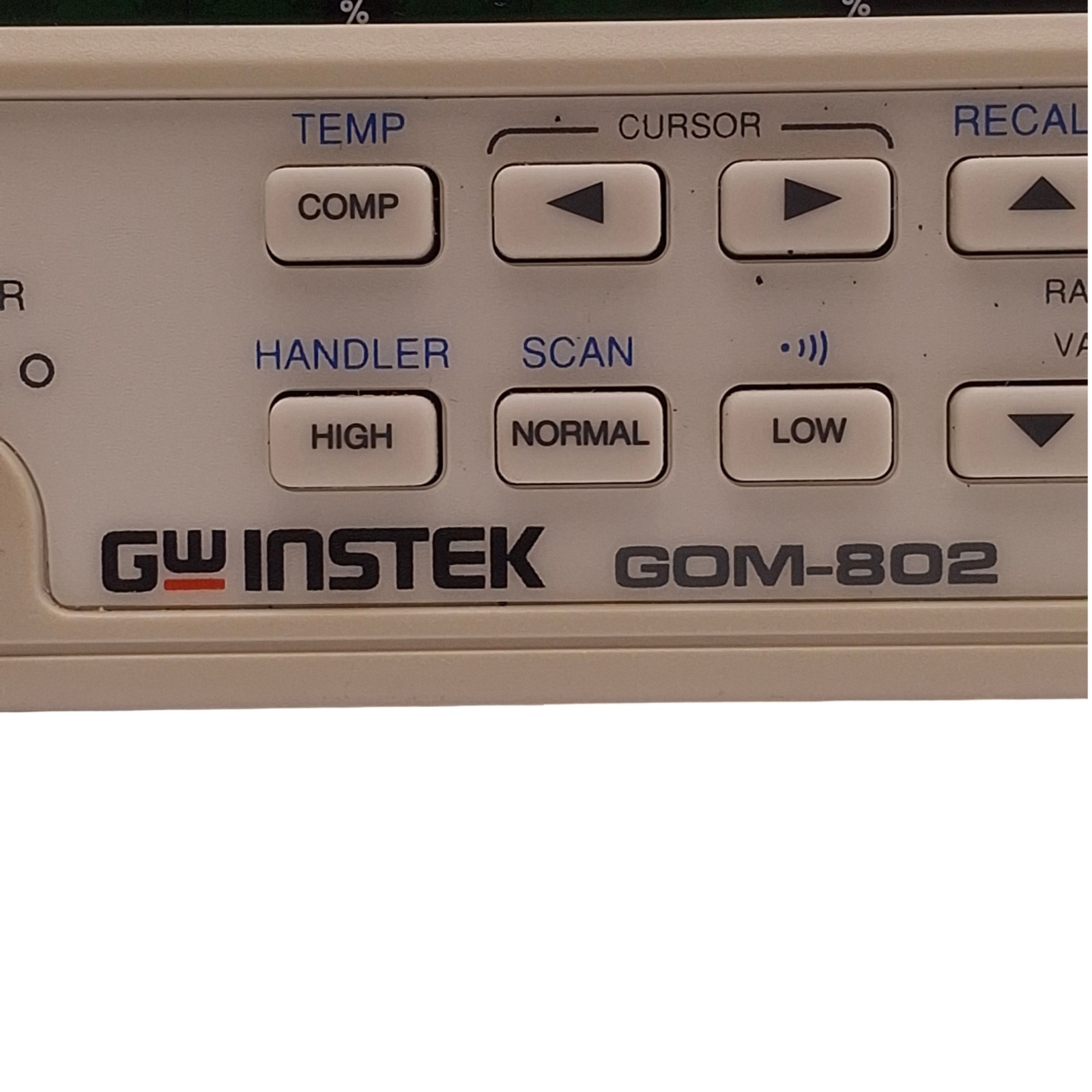 GWinstek GOM-802 D.C. Milli-Ohm Meter 100-230VAC, 27VA Max, 30,000 Counts