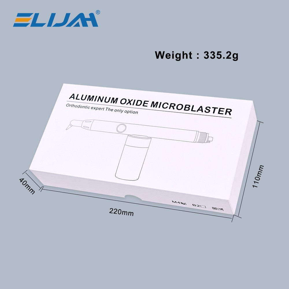 Dental Aluminum Oxide Micro blaster Air Abrasion Microetcher Sandblaster 2/4Hole