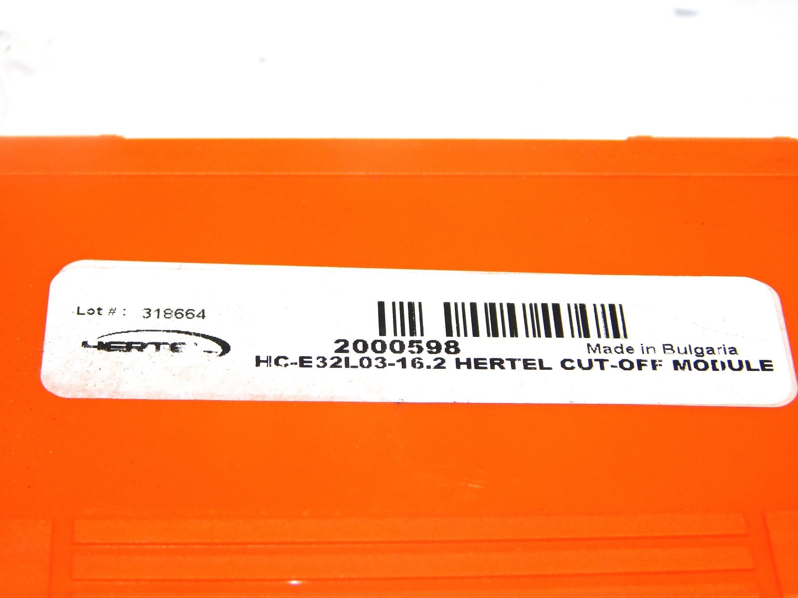 Hertel Indexible Cutoff & Grooving Module 3mm Max DOC LH HC-E32L03-16.2 2000