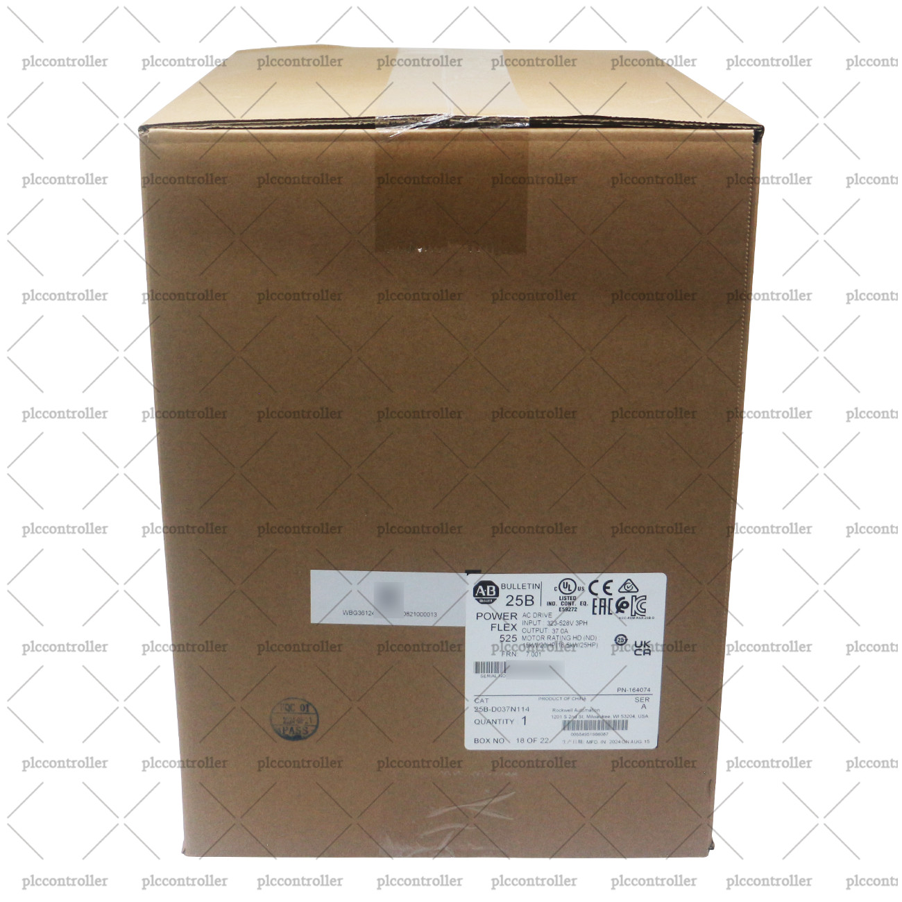 New Allen-Bradley 25B-D037N114 PowerFlex 525 18.5kW 25Hp AC Drive 15 kW 3PH