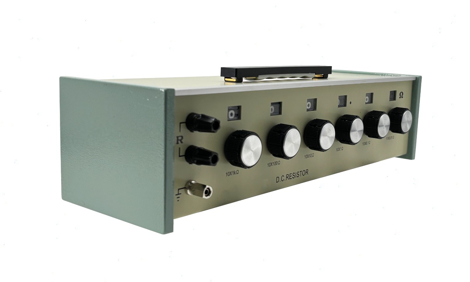 Decade Resistor DC Resistance Box with Range 0.01~11111.11Ω Resolution 0.01Ω