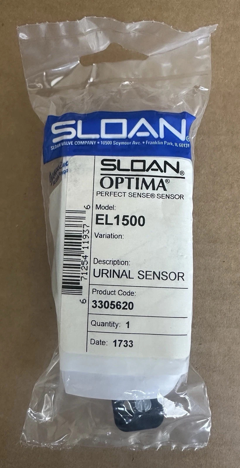 SLOAN EL1500 Urinal Sensor Kit 3305620 ~Expedited shipping available~