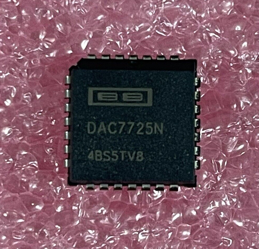 DAC7725N IC DAC 12Bit V-OUT 28-PIN PLCC TEXAS INST. (LOT OF 1)