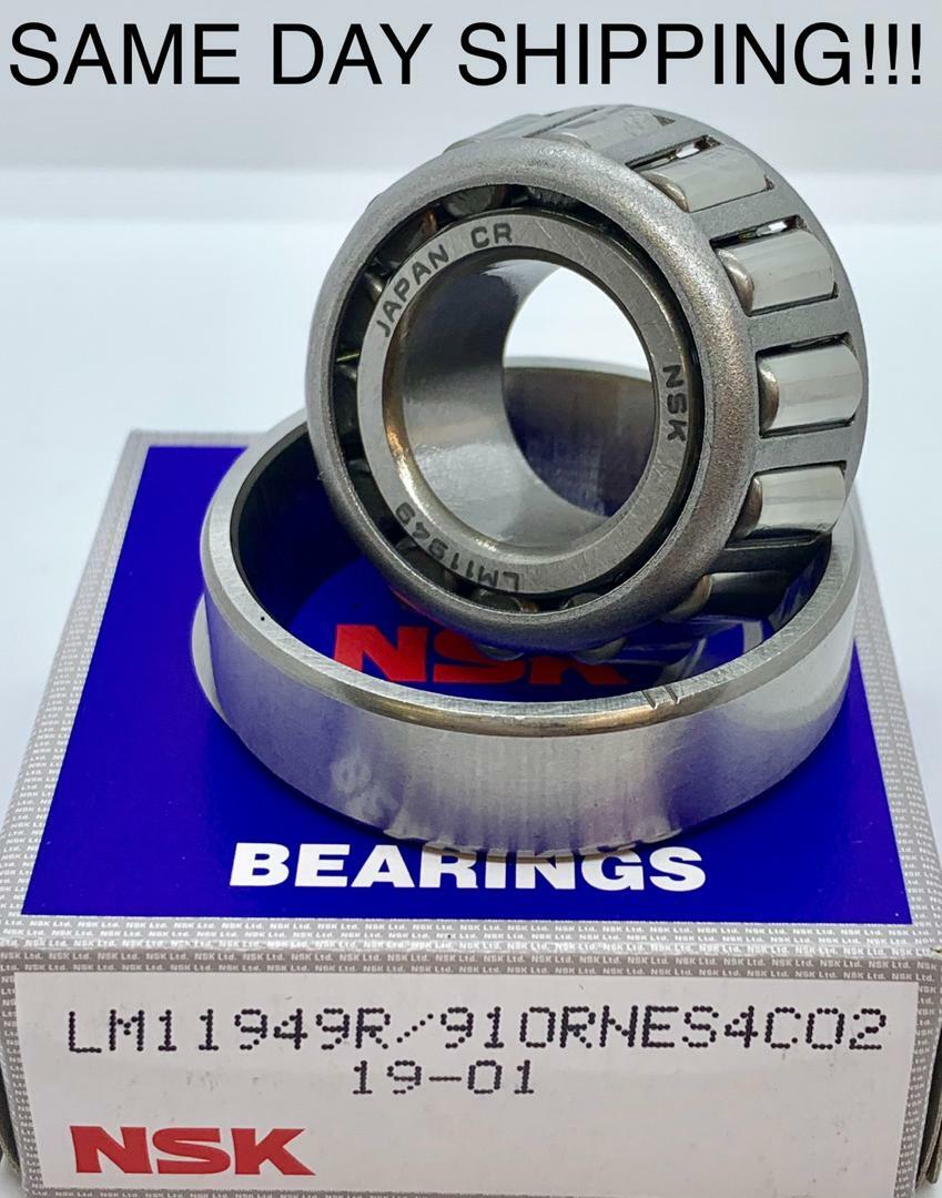 NSK JAPAN TAPERED ROLLER BEARING ( LM11949 & LM11910) Cup & Cone
