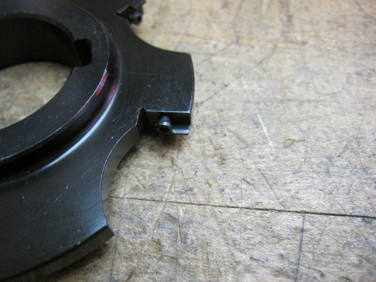 Sandvik 431-240242 N38 3-1/8″ X 1/4″ 6 insert indexable slot mill cutter 1-1/2″