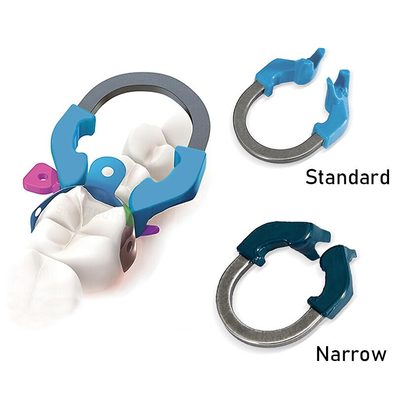 Dental Matrix Bands Ring Sectional Matrice Clamp Fit Garrison Palodent V3 System