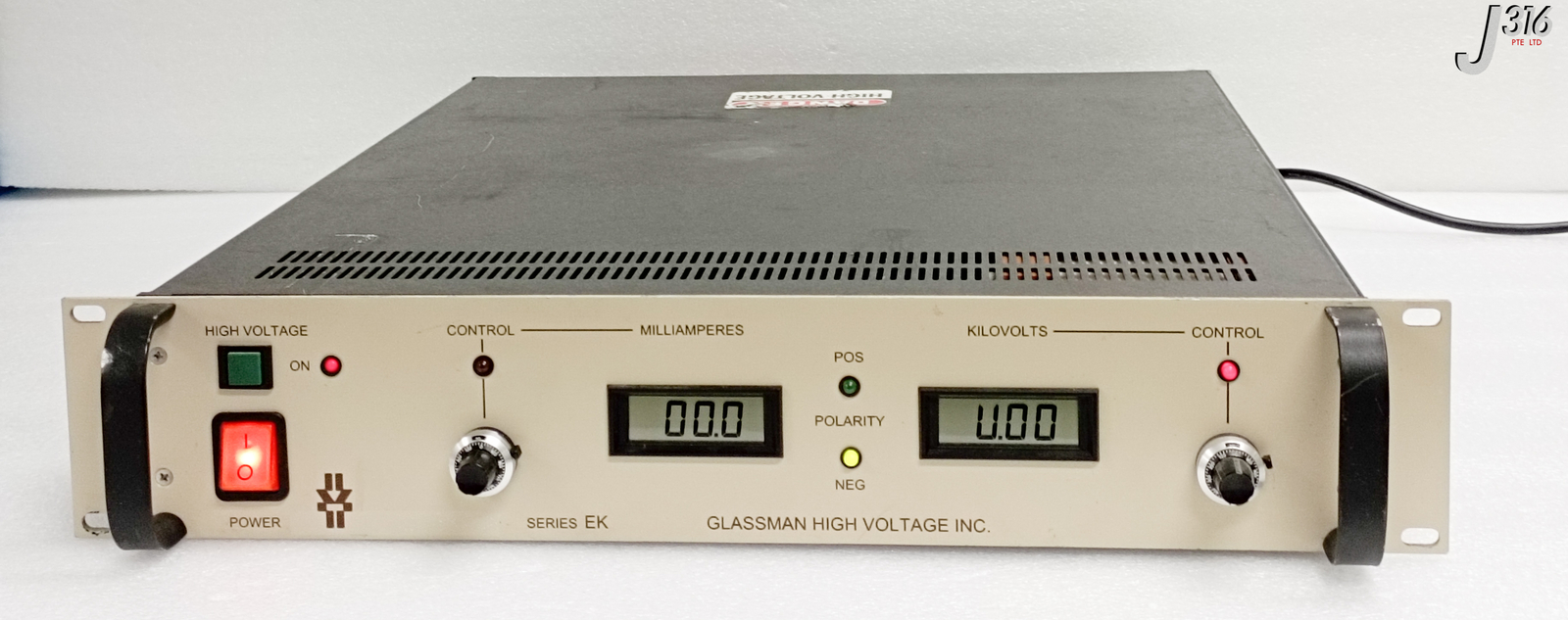 32813 GLASSMAN HIGH VOLTAGE POWER SUPPLY, SERIES EK, 10KV PS/EK10N60.0G20
