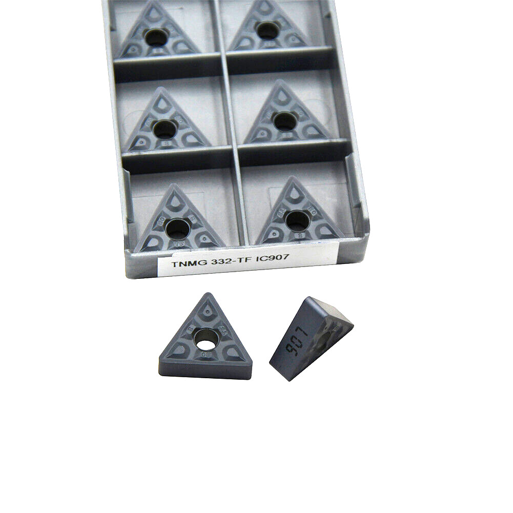 2pack TNMG160408-TF TNMG332-TF IC907 New Carbide Inserts CNC blade