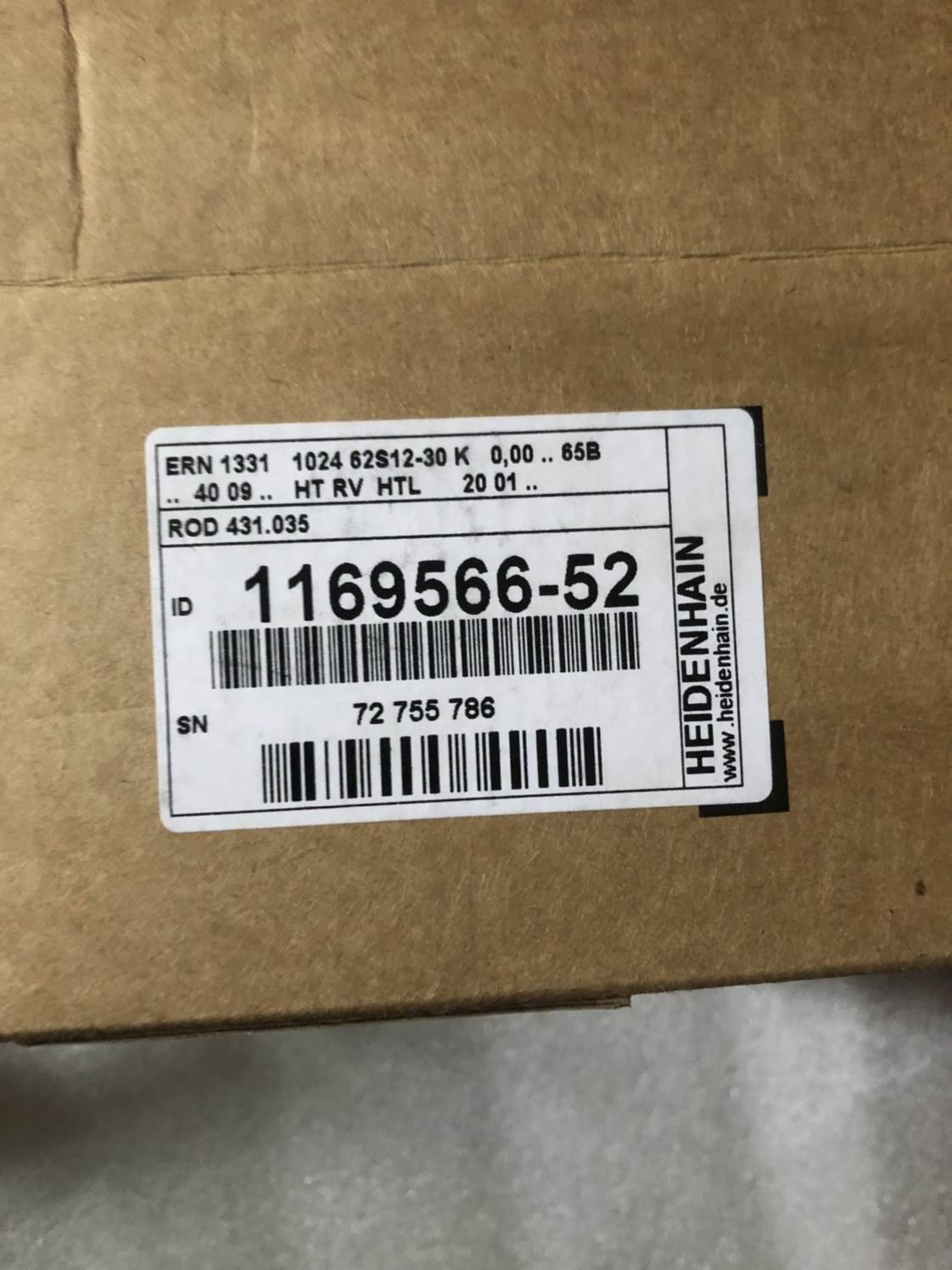 NEW HEIDENHAIN ROD 431.035-1024 ID:1169566-52 Rotary Encoder