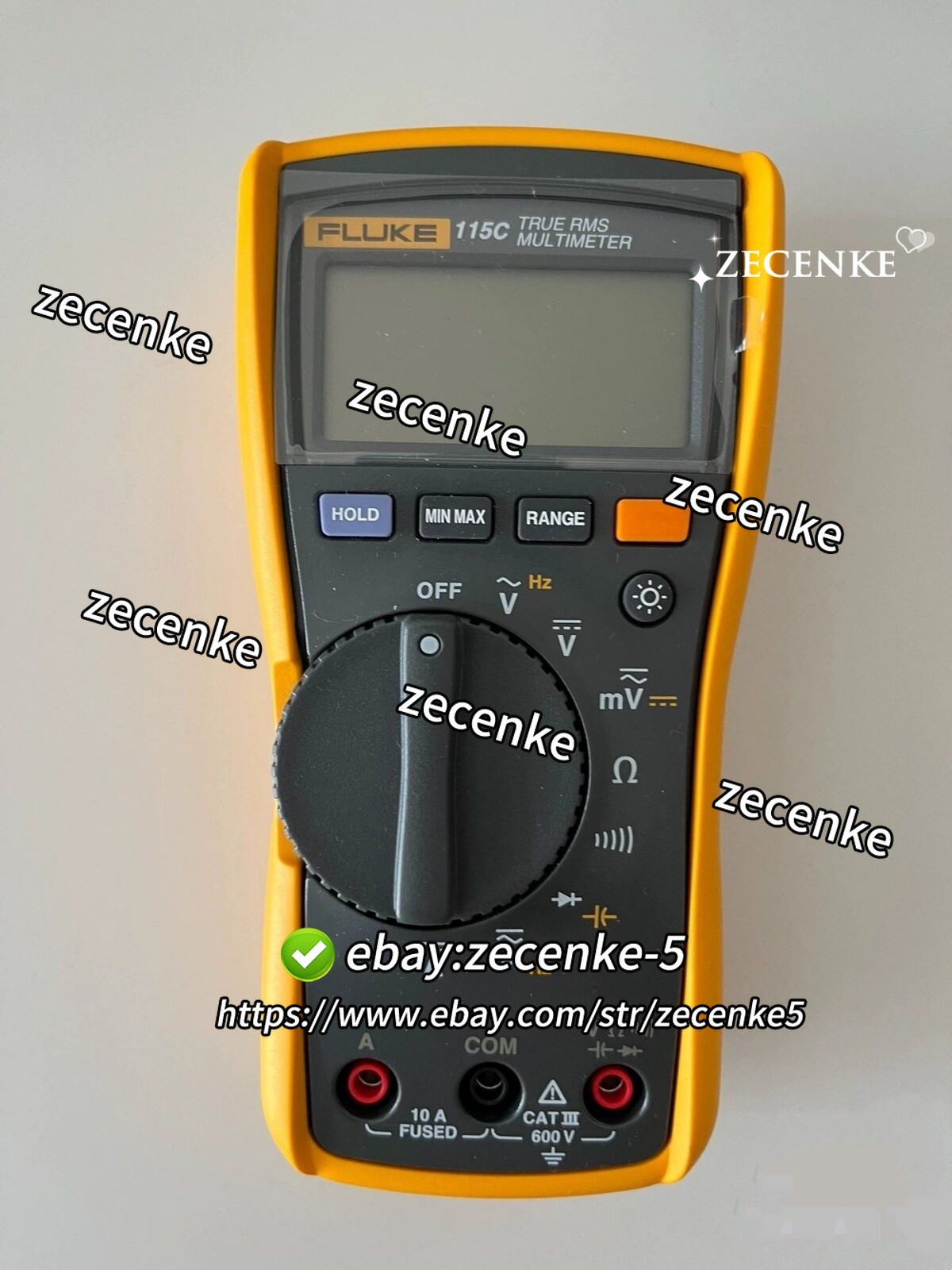 New FLUKE 115C Field Multimeter Backlit Fast Shipping