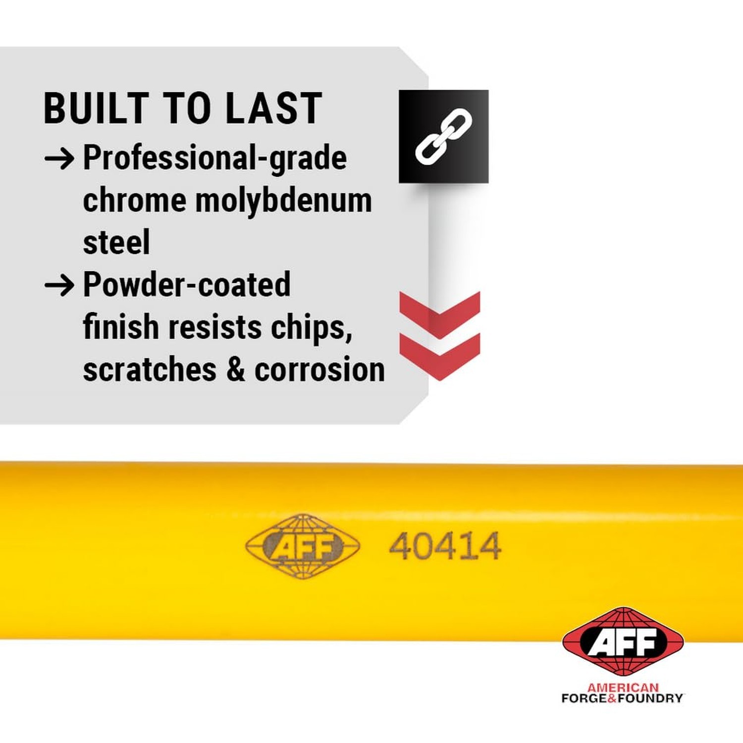 AFF Torque Limiting Extension, 1″ Drive, 650 ft/lbs, Yellow, 40414 650 ft-lbs
