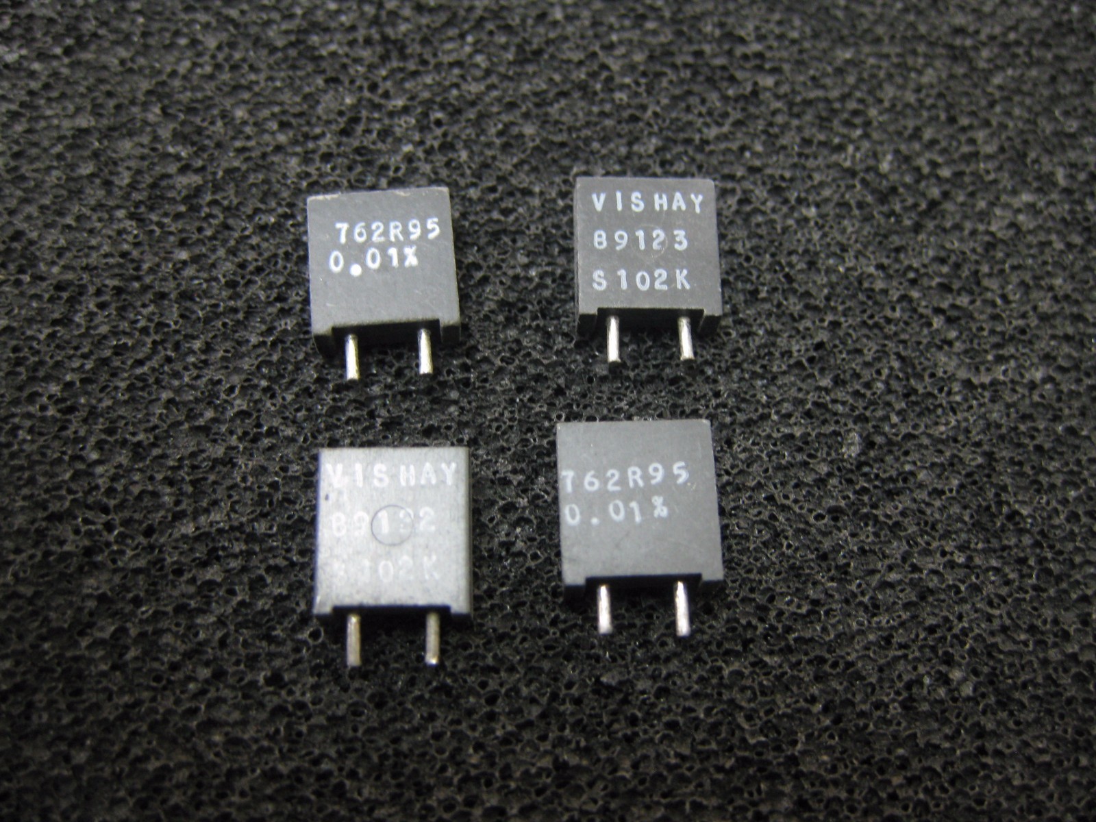 Lot of 10 762R95 Vishay S102K Series Metal Foil Resistors 0.01% 762.95Ω