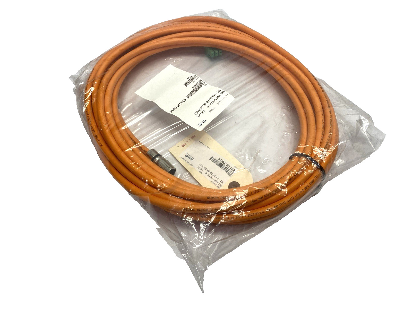 Rexroth RKL4804/015,0 Motor Power Cable R911379616 15m
