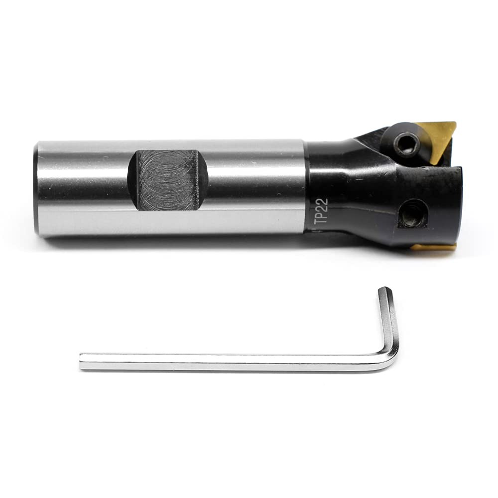 OSCARBIDE 1″ Indexable End Mill 3/4″ Shank 3-1/4″ 1 inch Cutting Diameter
