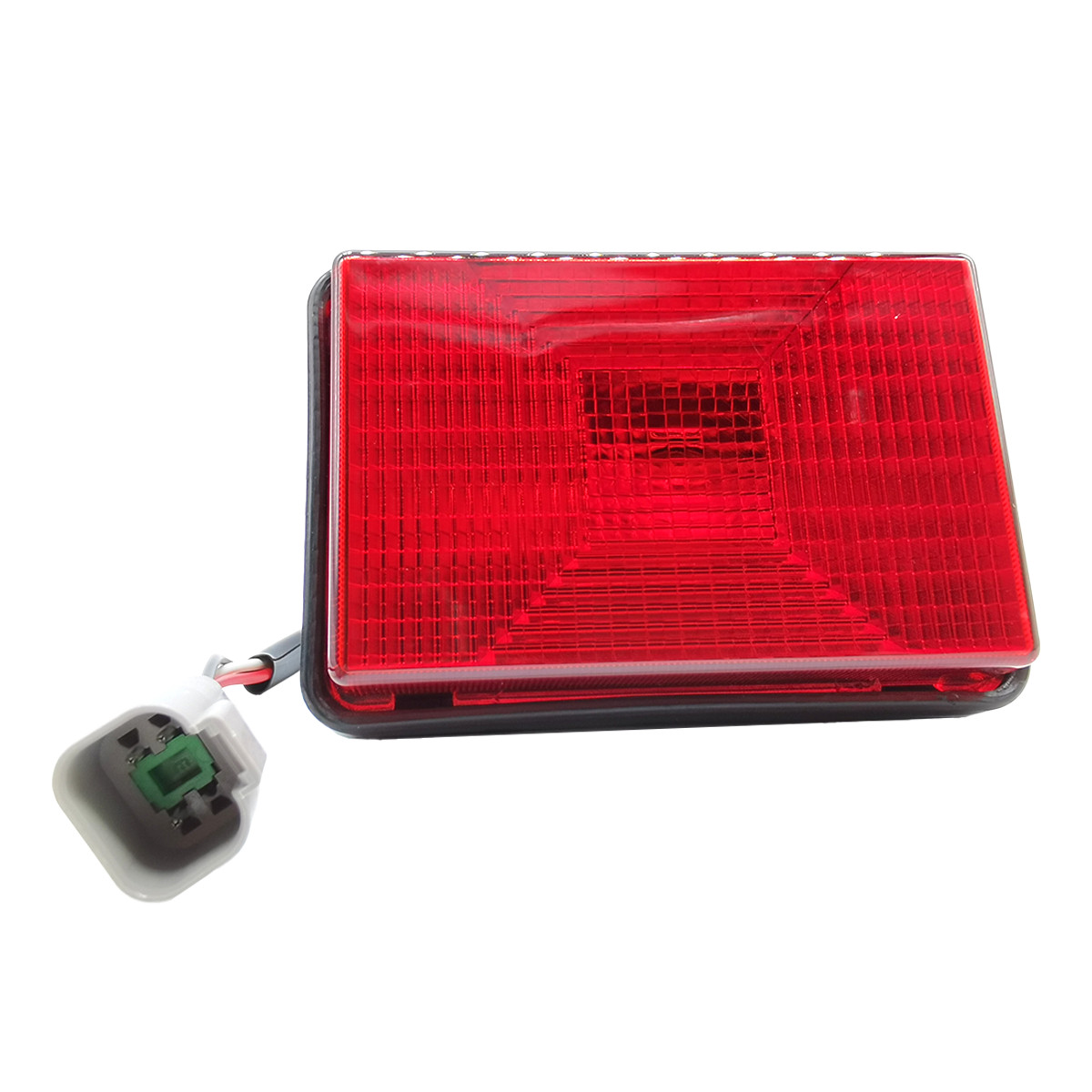 2pc Red Lamp Assembly 142-7503 for CAT Caterpillar 228 232B 236 236B 236B3 259B3