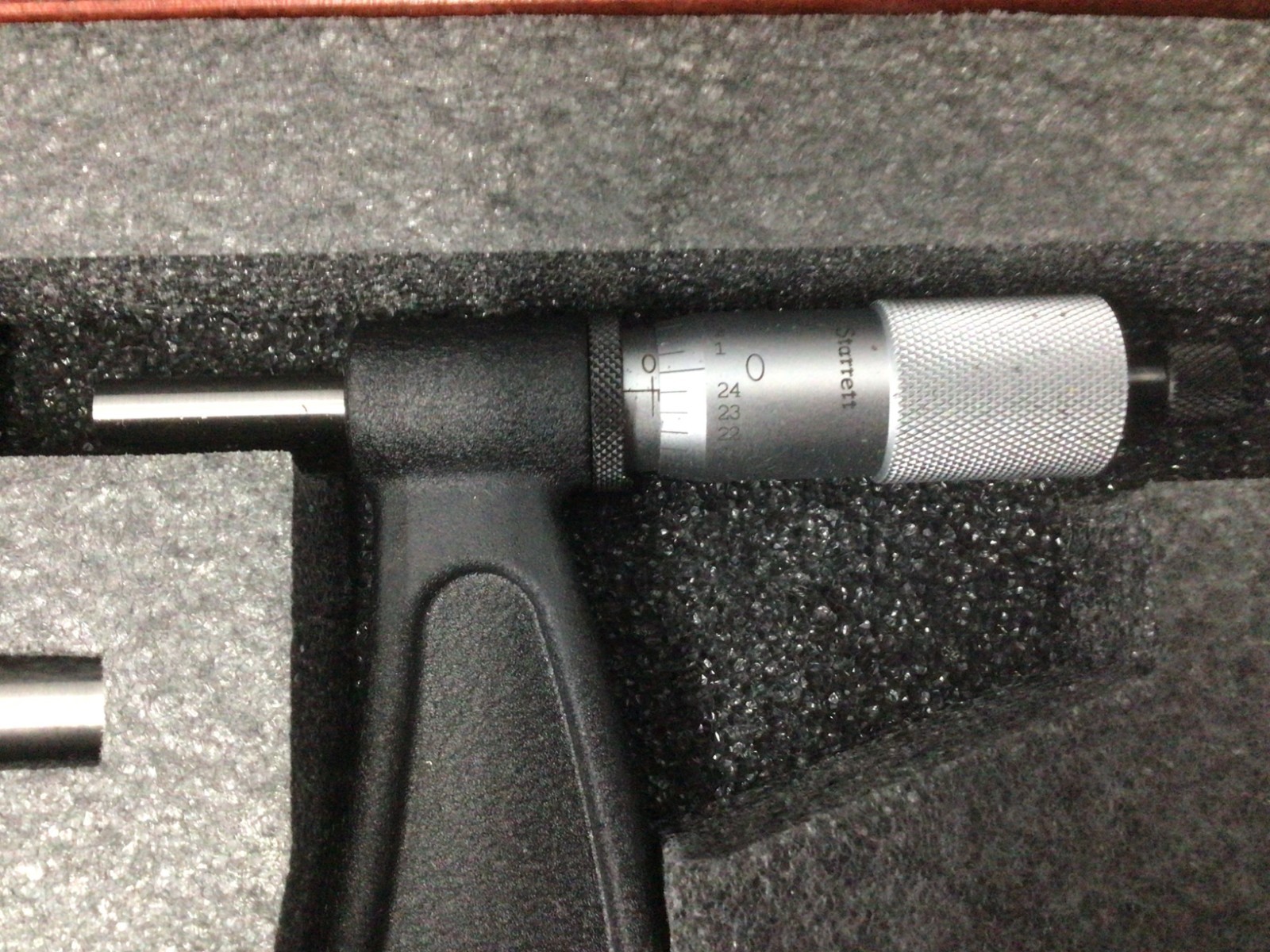 STARRETT 224.1GRLZ Anvil Micrometer Set,6 to 12″ Range 53VD30
