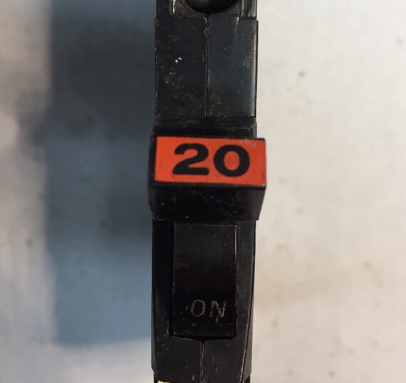 Federal Pacific FPE Stab-Lok Breaker 1 Pole 20 Amp 120V Thin – Ships Today