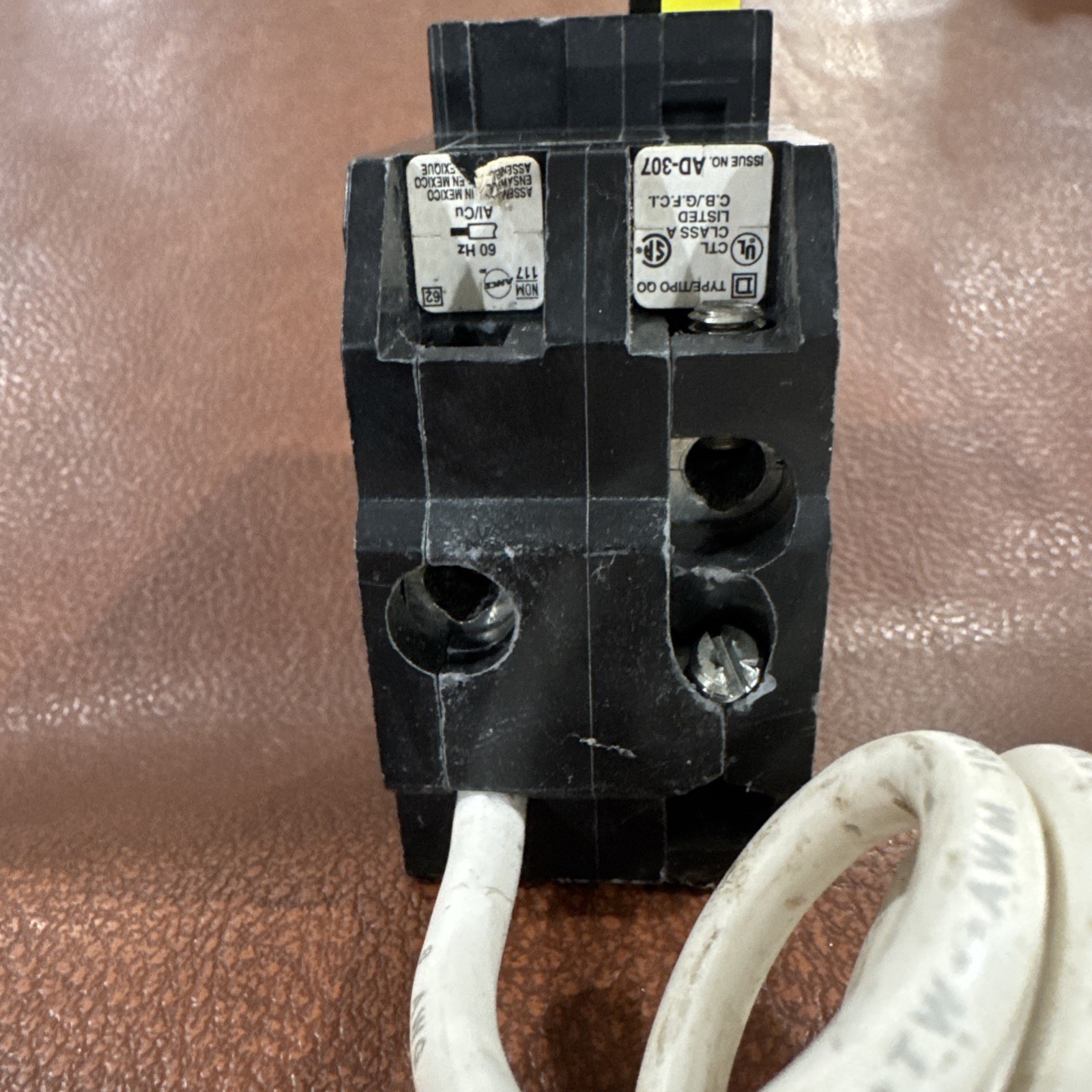Square D 2 Pole 50A QO250GFI 2P 50 Amp GFCI Circuit Breaker