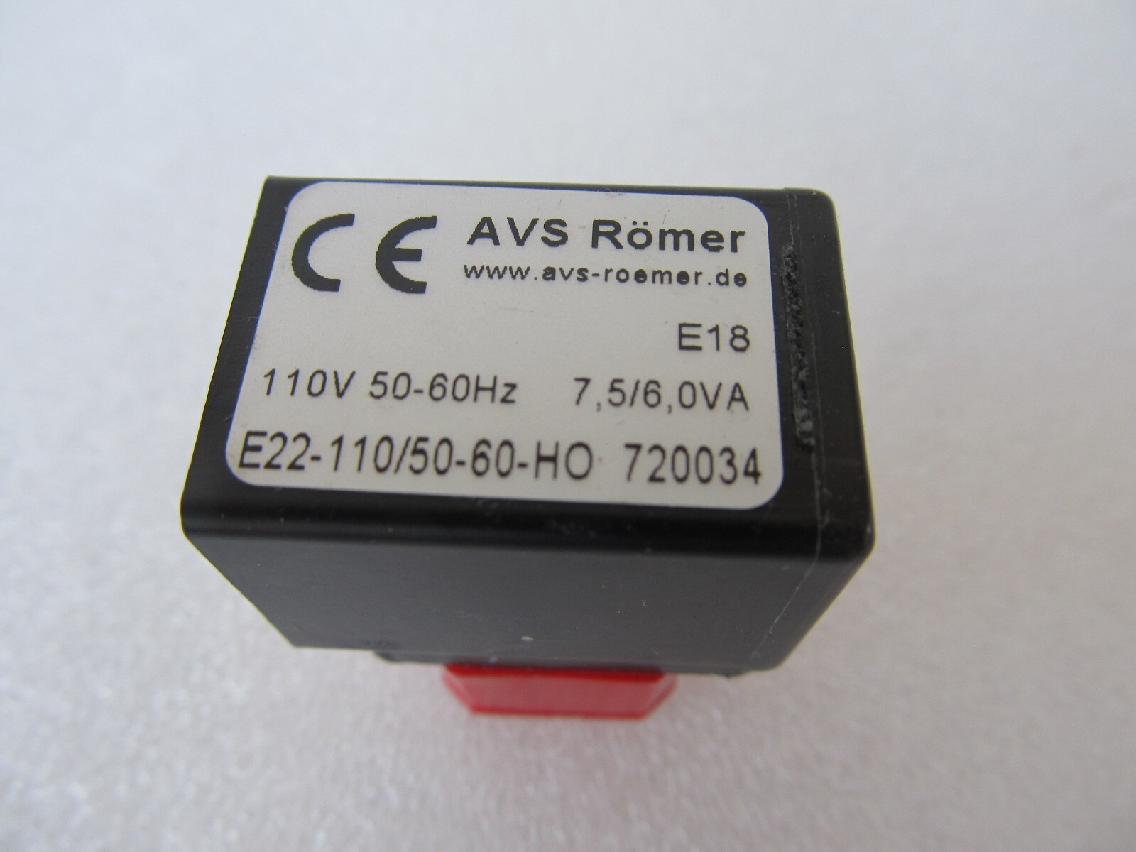 AVS-ROMER E22-110/50-60-HO Solenoid Valve 110V 50-60HZ NEW