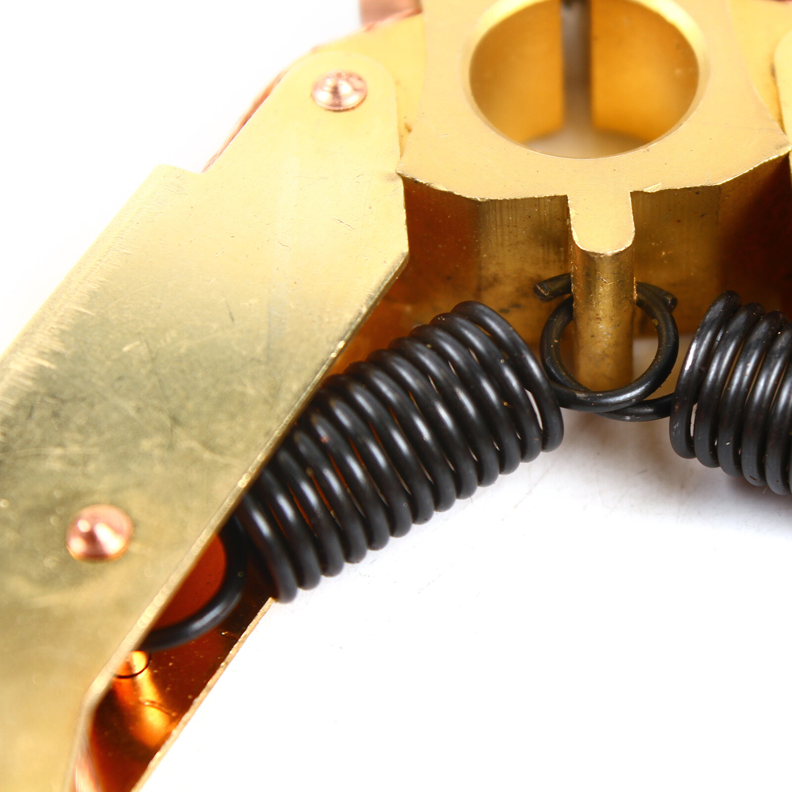 Copper Motor Carbon Brush Herringbone Holder V-shape For Slip Ring Fit DC motor