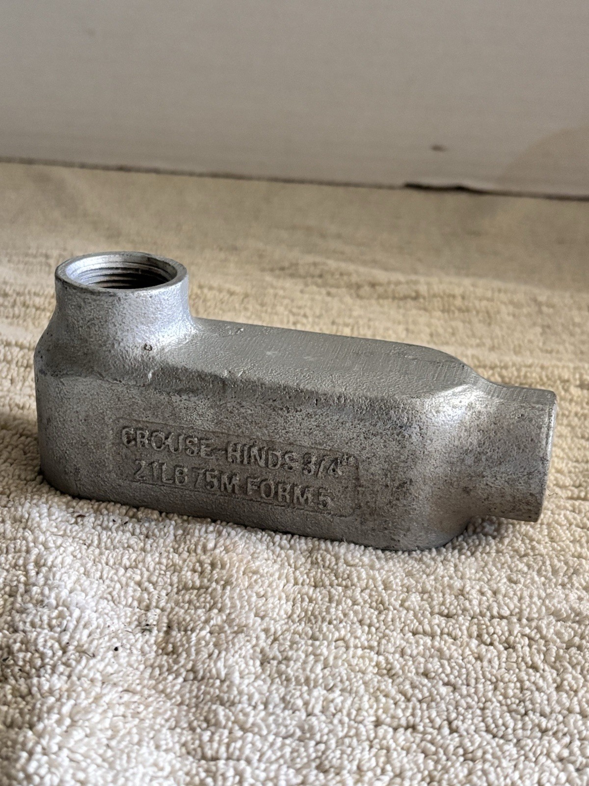 Crouse-Hinds 3/4″ 21LB75M Form 5 Conduit Body