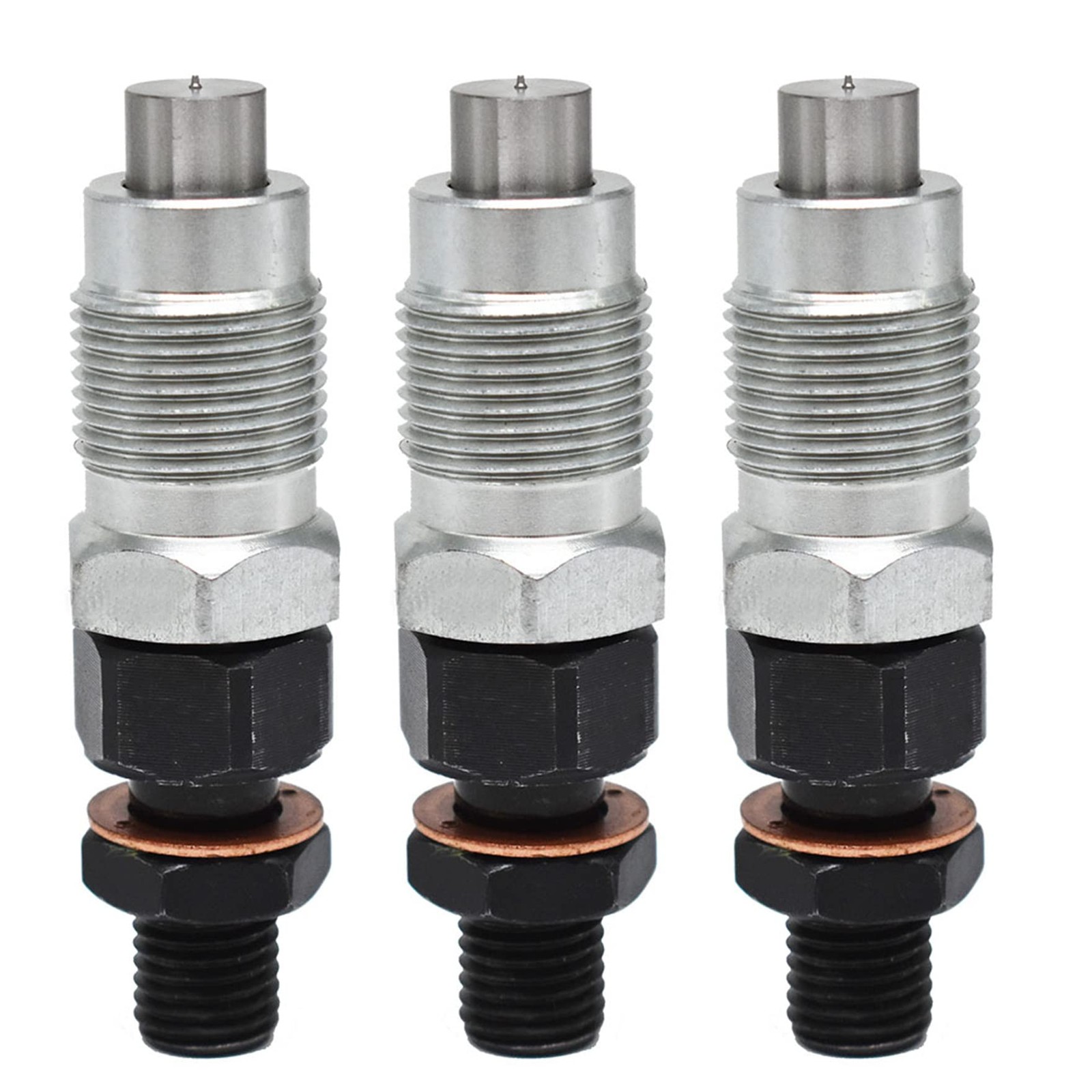 waltyotur 3Pcs Fuel Injectors 6.7 cm (W) x 9.8 (L) x 4.9 (H)