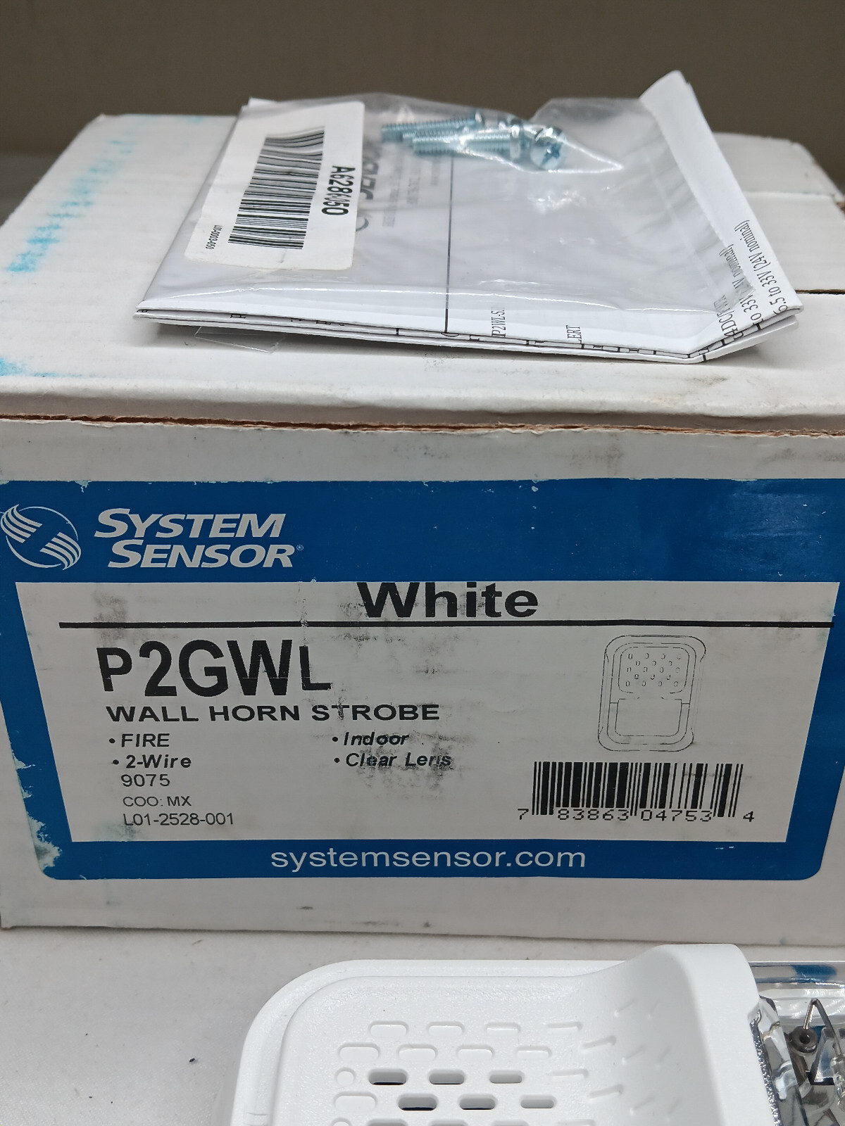 System Sensor P2GWL Compact Horn Strobe