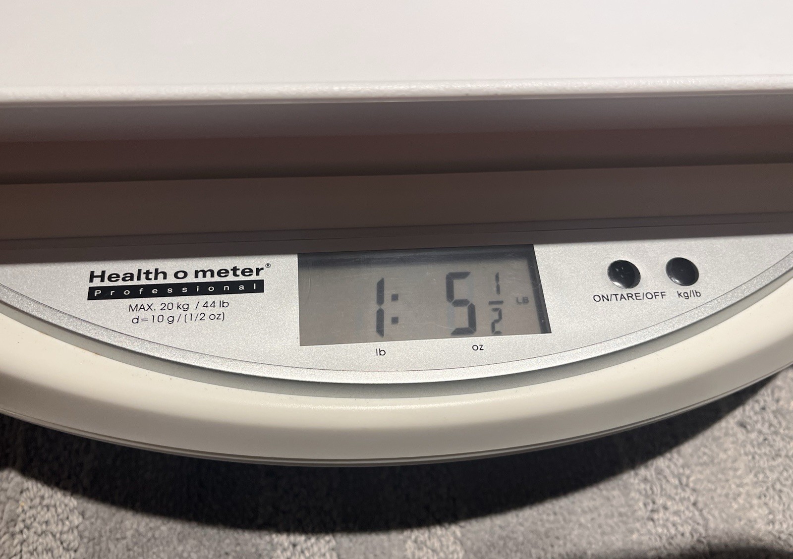 Health o meter 549KL Digital Pediatric Tray Scale, Digital Baby Scale