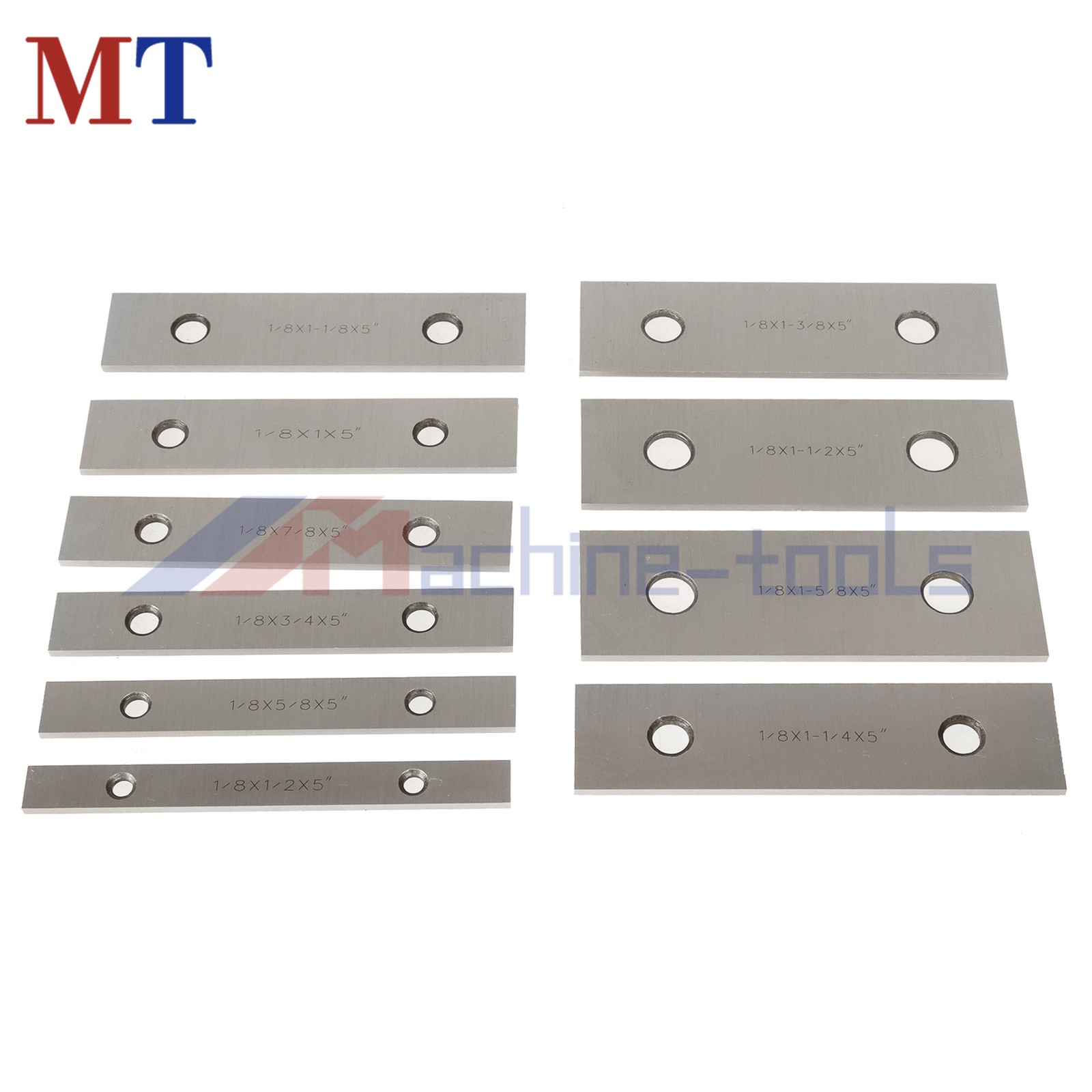 10 Pair 1/8 × 5″ Precision Parallel Set 0.0003 Tolerance High Quality
