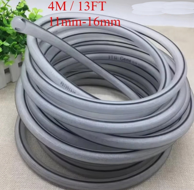 4M/13FT 11mm-16mm Silicone Powder hose tube for Powder coating spray gun