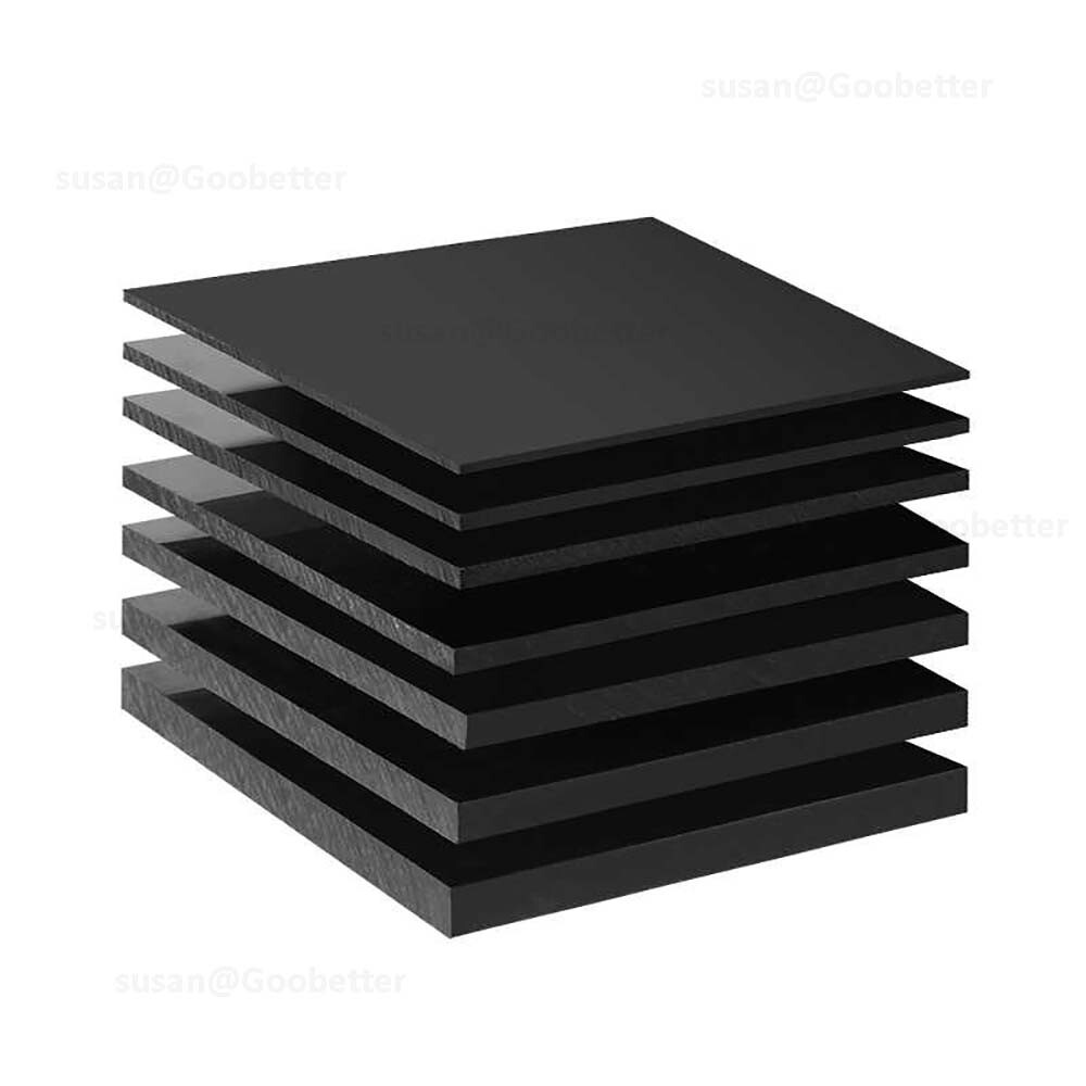 Polypropylene Plastic Sheet 3mm – 20mm Black PP Sheet Model Making, Art & Crafts